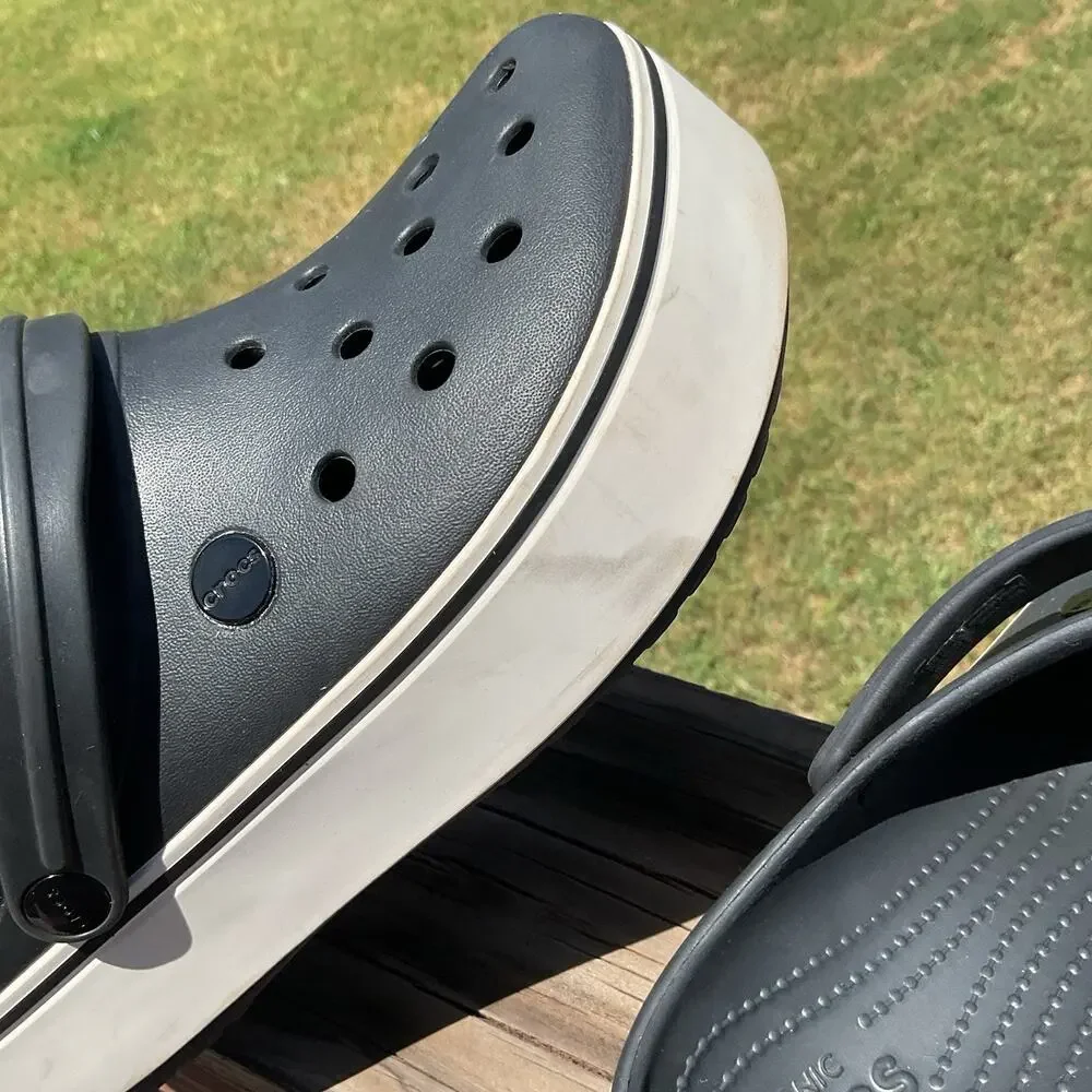 Black Classic CROCS CROCBAND MENS 7 Women 9 Waterproof Sandles Slip-On Clog